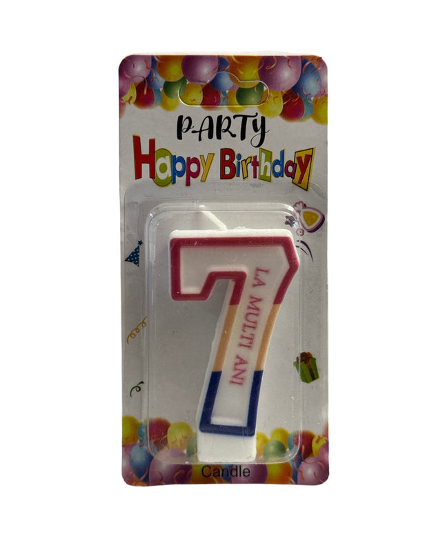 Lumânare 12/set cifra 7