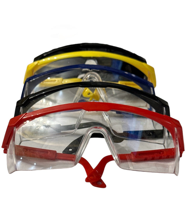 Ochelari de protecție cu brațe reglabile.