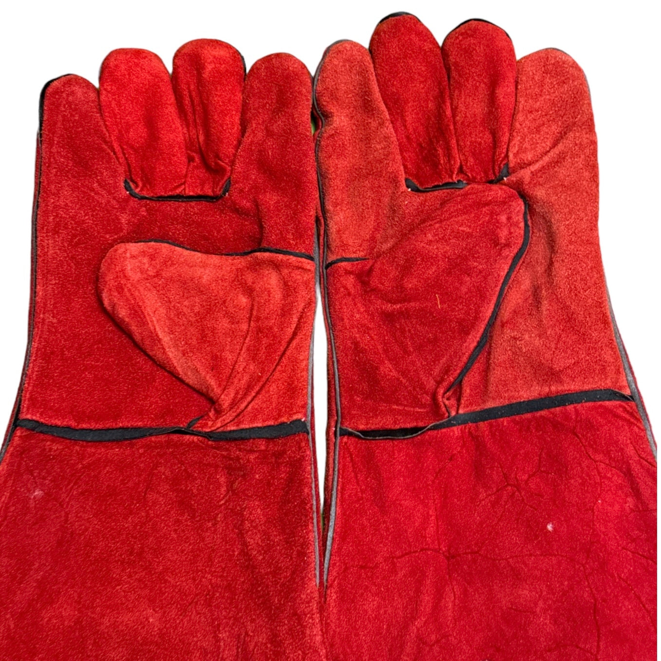 Mănuși de protecție din piele de bovină 35cm