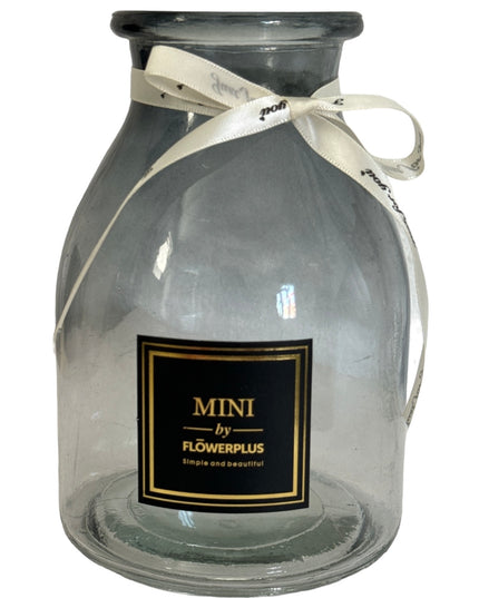 Vază sticlă decor 1024-8. 18cm