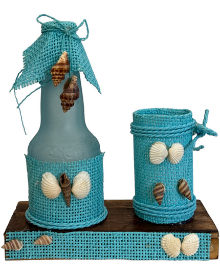 Veioză Sticlă cu suport pix F105