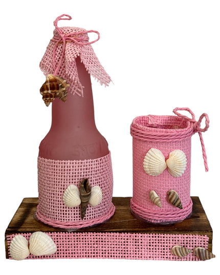 Veioză Sticlă cu suport pix F105