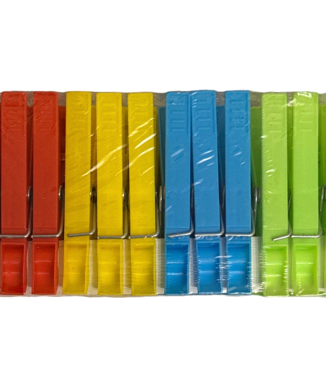 Cârlige de rufe Plastic 24/set. 7.5cm
