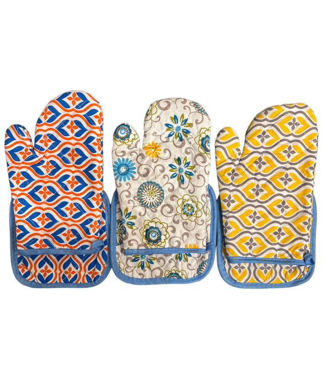 Set mănușă de bucătărie și suport