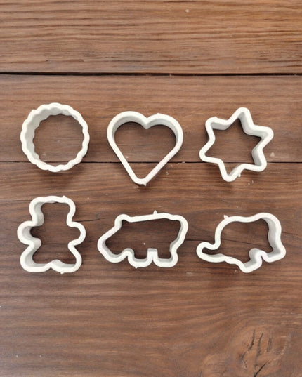 Set 6 forme de prăjituri din plastic