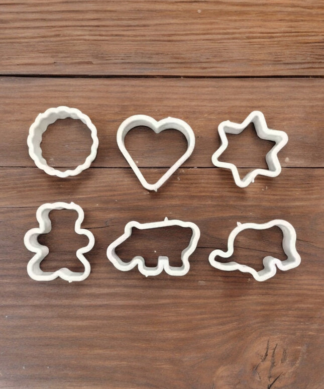 Set 6 forme de prăjituri din plastic