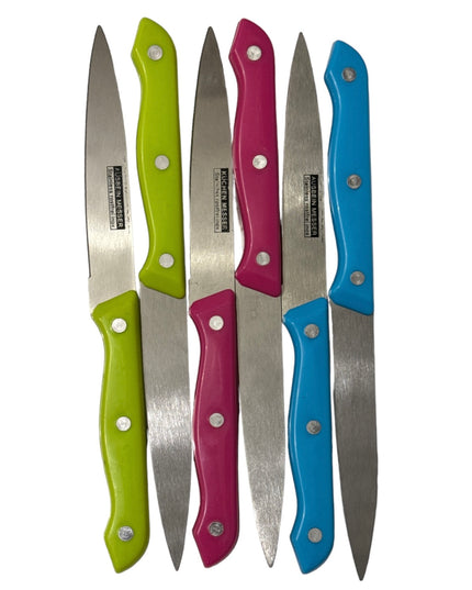 Cuțite color 6/set. 22cm