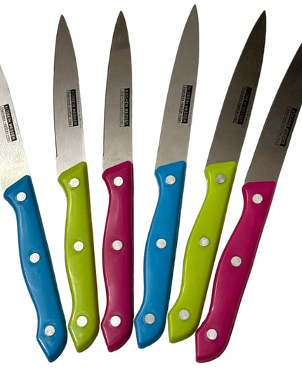 Cuțite color 6/set. 22cm