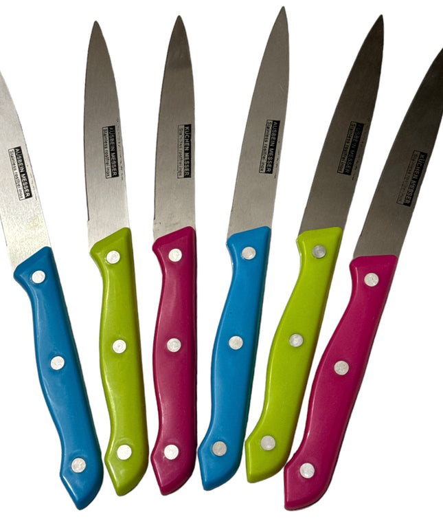 Cuțite color 6/set. 22cm