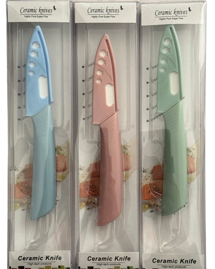 Cuțit ceramic color 19cm