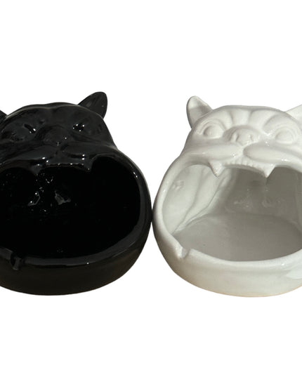 Scrumieră Buldog ceramic