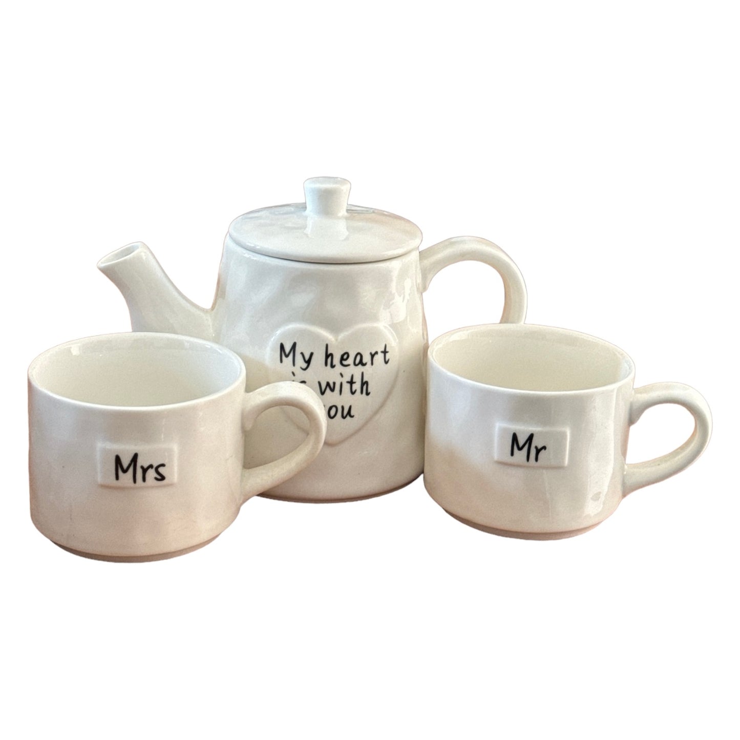 Set Ceainic cu Cești “Mr. & Mrs.”