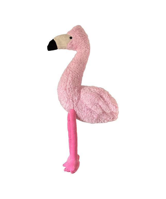 Flamingo roz din pluș 100cm