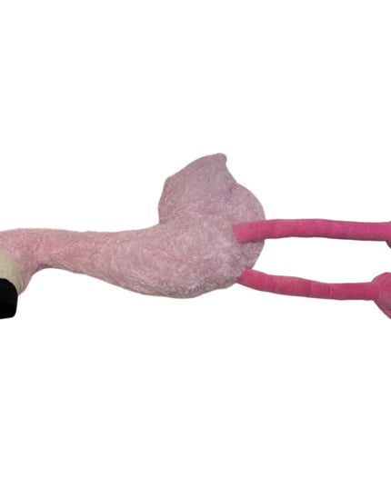 Flamingo roz din pluș 100cm