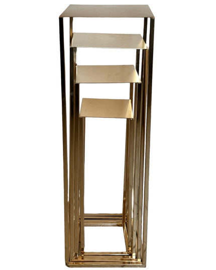 Set de 4 mese metalice 79cm