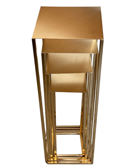 Set de 4 mese metalice 79cm