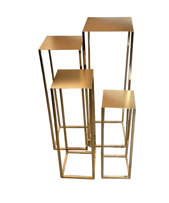 Set de 4 mese metalice 79cm