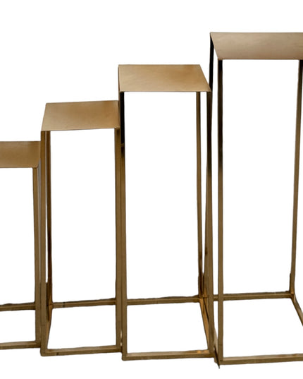 Set de 4 mese metalice 79cm