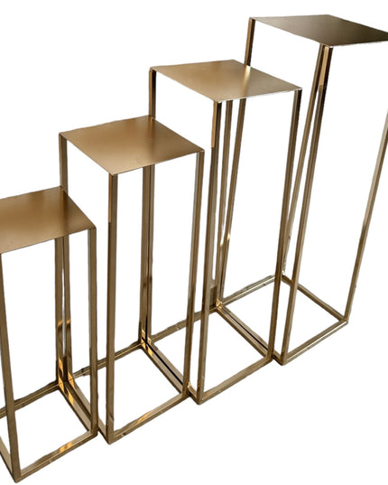 Set de 4 mese metalice 79cm