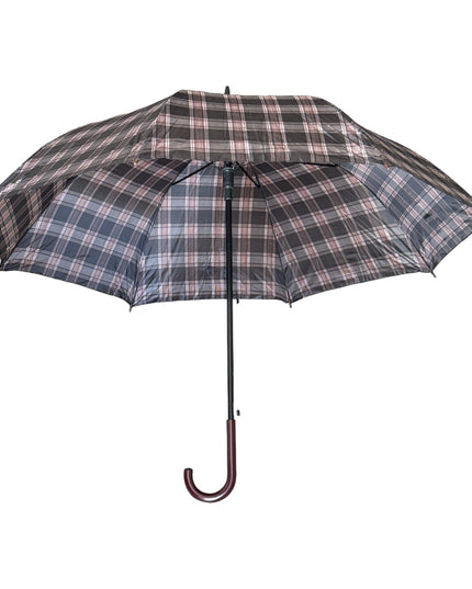 Umbrelă baston cu carouri 115cm