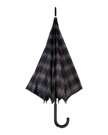 Umbrelă baston cu carouri 115cm