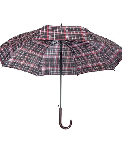 Umbrelă baston cu carouri 115cm