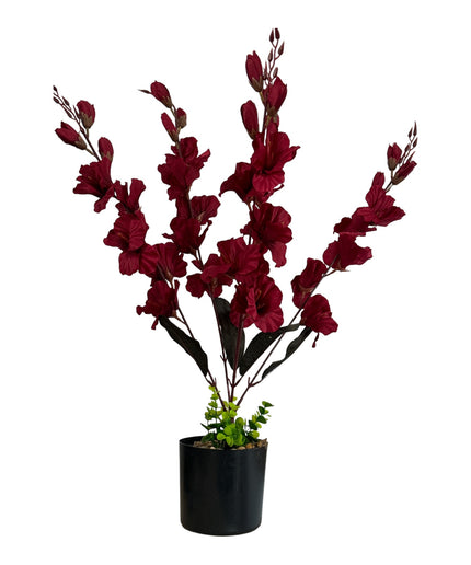 Ghiveci Orhidee artificială 65cm