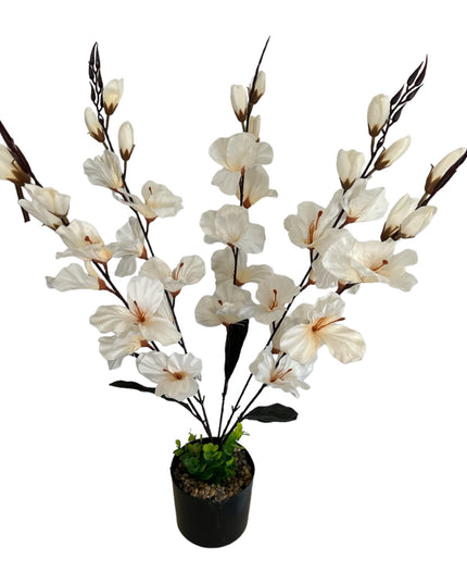 Ghiveci Orhidee artificială 65cm