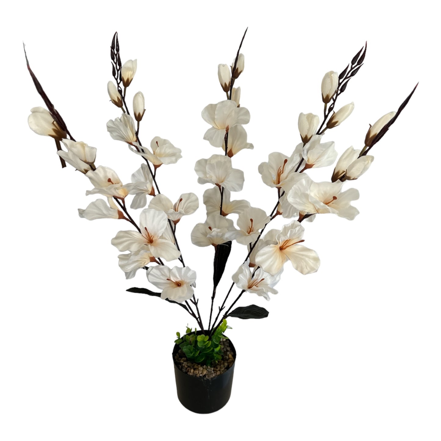 Ghiveci Orhidee artificială 65cm