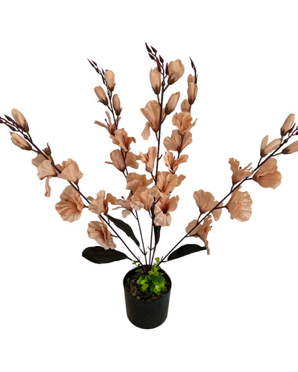 Ghiveci Orhidee artificială 65cm