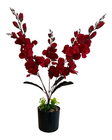 Ghiveci Orhidee artificială 65cm