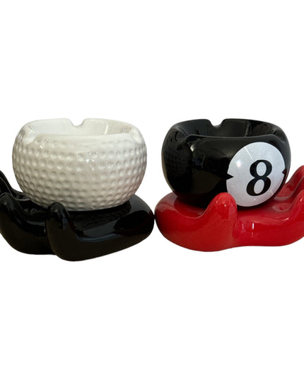 Scrumieră ceramică Mână cu minge