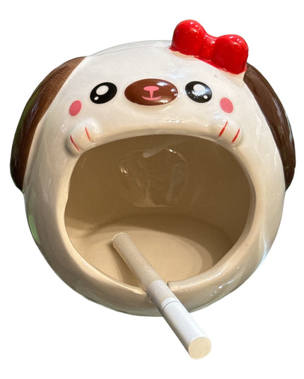 Scrumieră ceramică animale haioase 12cm