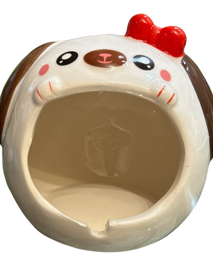 Scrumieră ceramică animale haioase 12cm