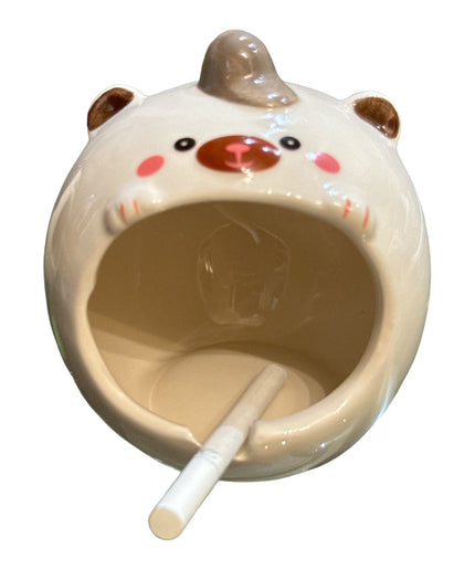 Scrumieră ceramică animale haioase 12cm