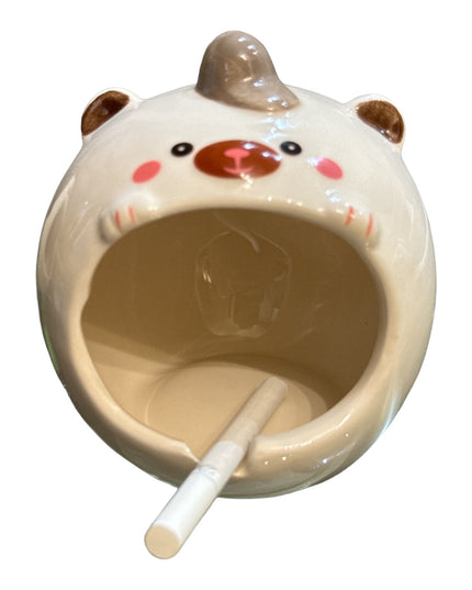 Scrumieră ceramică animale haioase 12cm