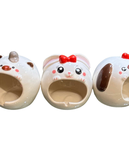 Scrumieră ceramică animale haioase 12cm