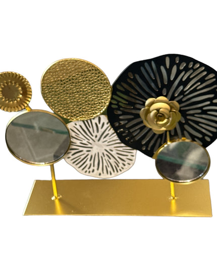 Decor metalic Floral 30cm