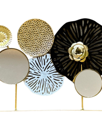 Decor metalic Floral 30cm