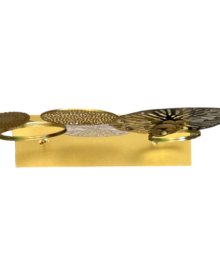 Decor metalic Floral 30cm