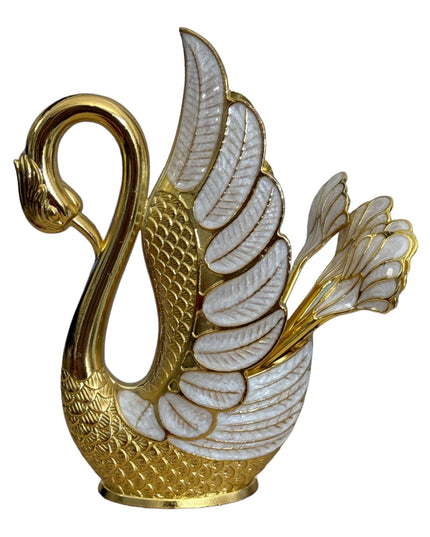 Suport Lebădă cu 6 lingurițe 15cm