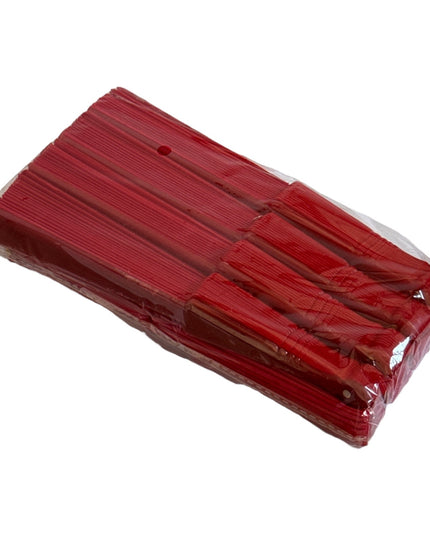 Evantai plastic cu pânză 6/set