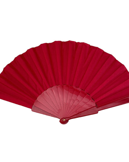 Evantai plastic cu pânză 6/set