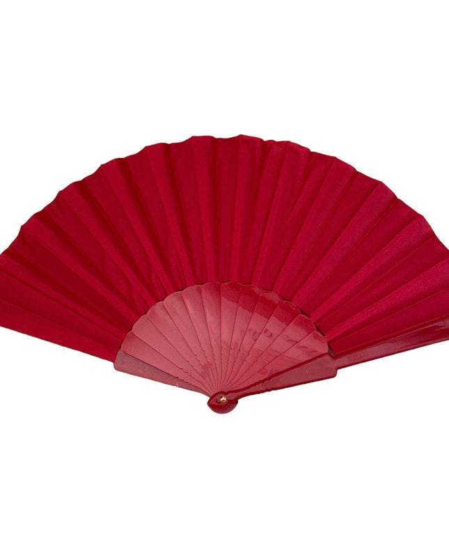 Evantai plastic cu pânză 6/set