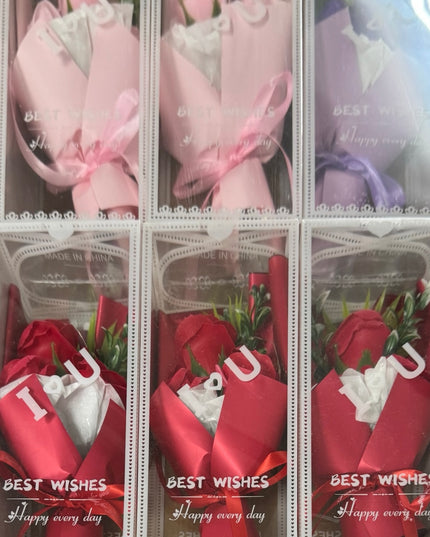 Buchet decorativ Trandafiri cu lumini 804-21