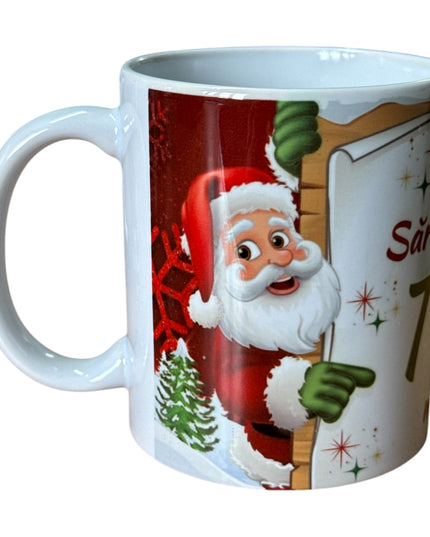 Cană Crăciun cu mesaj pentru Bărbați