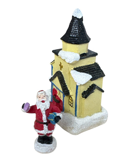 Set decorațiuni de Crăciun - Sat de iarnă iluminat 902-5