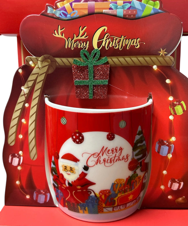 Set cadou cană Crăciun ST208B