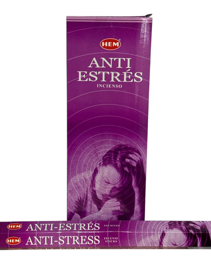 Bețișoare parfumate HEM 6/set ANTI-STRESS