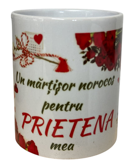 Cană cu mesaj Mărțișor pentru Femei 330ml